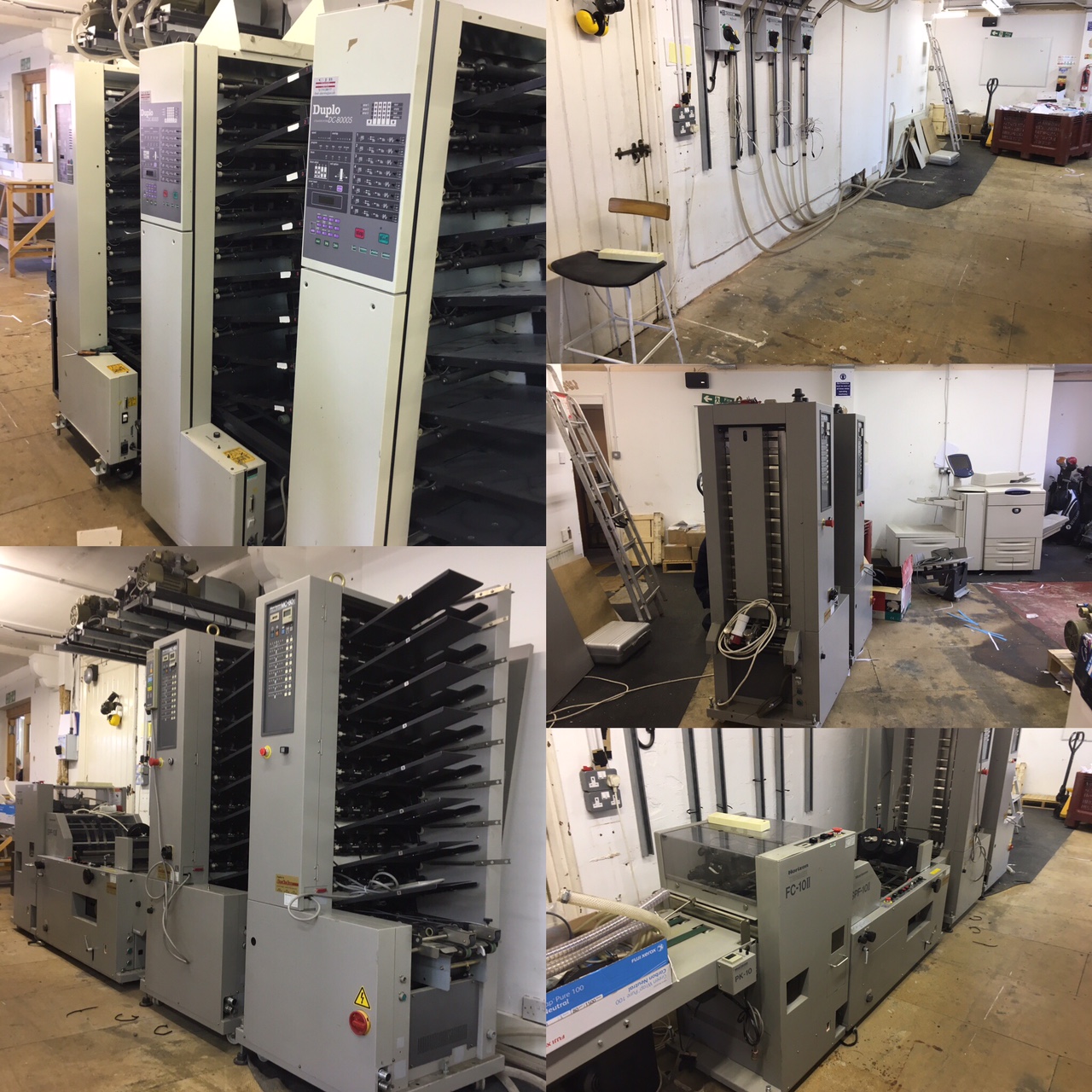 Installation of Horizon Twin Tower Collator & Stitch Fold Trim ...